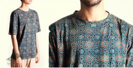 Ajrakh T-shirt ~ Vegetable Colors - Stars & Boulevards old