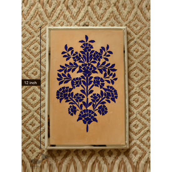 आइना महल ♣ Mirror Inlay ♣ Wall Hangings ♣ Flowers . B