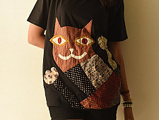 Handmade Applique Tshirt | Luna