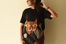 Handmade Applique Tshirt | Luna