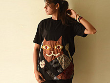 Handmade Applique Tshirt | Luna