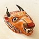 shop handmade wooden mask - Bull 
