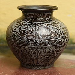 Antiquities from Khajuraho | Lota / Kalash