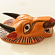 shop handmade wooden mask - Bull 