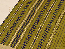 Sadaa . सदा ✡ Handloom Begampuri Cotton Saree - Mehndi Green