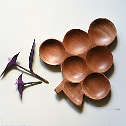 Wooden Cutlery ✼ Grapes Platter