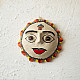 shop Madhubani Hand Painted Paper Mache Wall Handing - Sun