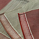 Handwoven cotton saree |Brown  from Andhra Pradesh