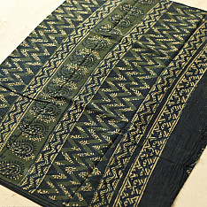 Sunday Afternoon ☕ Block Printed Cotton Dabu Saree