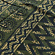 Exclusive Block Printed Cotton Dabu ~ green Saree
