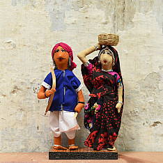 Gudiya - Jhabua Handmade Fabric Doll (Bhil) - J