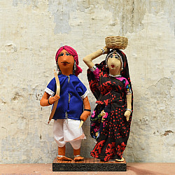 Gudiya - Jhabua Handmade Fabric Doll (Bhil) - J