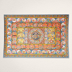 Chitra Katha . चित्र कथा | Pattachitra Natural Color Traditional Painting ~ Sita & Ram Story