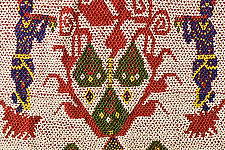 Prachin . प्राचीन  ❂ Saurashtra Region Beaded Old & Antique Wall Hanging - Murlidhar