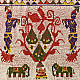 Saurashtra Region Beaded Old & Antique Wall Hanging  -Murlidhar