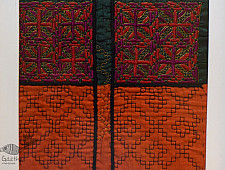 Pieces of Sindh ❂ Embroidered Antique with frame - D