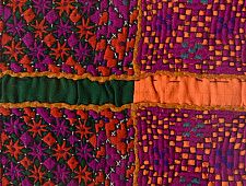 Pieces of Sindh ❂ Embroidered Antique with frame - E