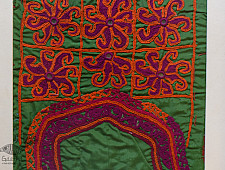 Pieces of Sindh ❂ Embroidered Antique with frame - I