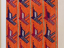 Pieces of Sindh ❂ Embroidered Antique with frame - O