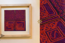 Pieces of Sindh ❂ Embroidered Antique with frame - A