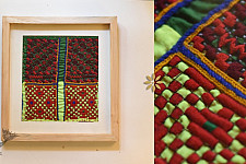 Pieces of Sindh ❂ Embroidered Antique with frame - G