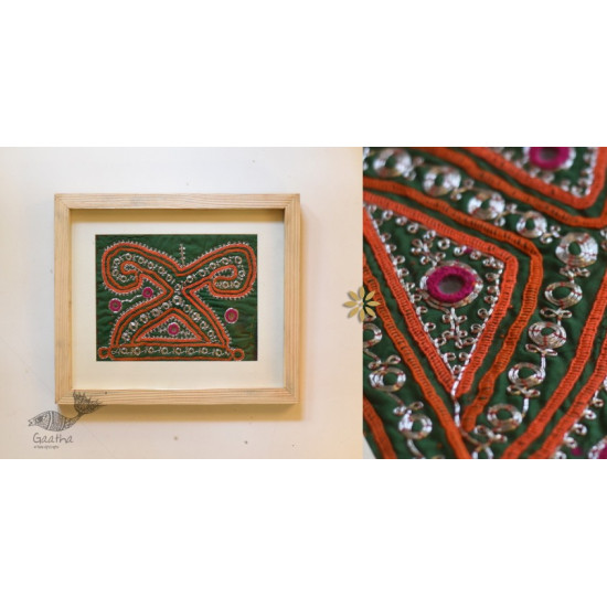 buy Framed Embroidered Antique Piece