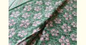 shop Bagru Block Printed Cotton Saree Pink Flower Print
