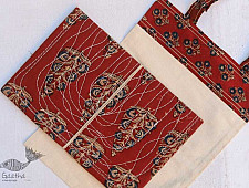 Getting carried away ~ Handmade Cotton Bag + Pothi Folder ~ 3
