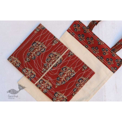 Getting carried away ~ Handmade Cotton Bag + Pothi Folder ~ 3