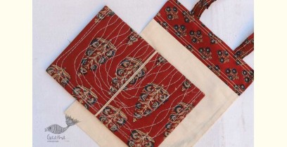 Getting carried away ~ Handmade Cotton Bag + Pothi Folder ~ 3