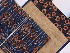 Getting carried away ~ Handmade Jute bag + Pothi Folder ~ 5