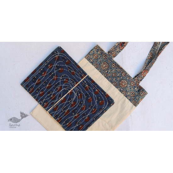 Getting carried away ~ Handmade Cotton Bag + Pothi Folder ~ 8