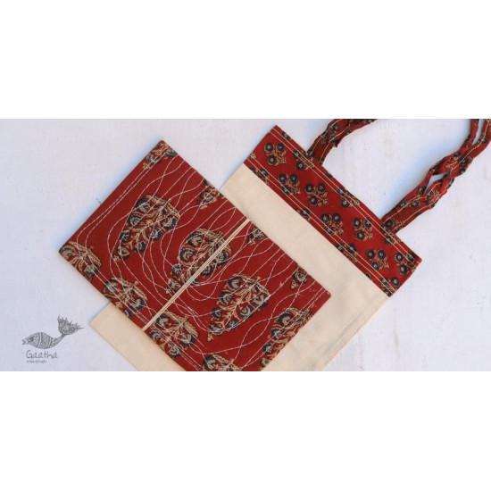 Getting carried away ~ Handmade Cotton Bag + Pothi Folder ~ 3