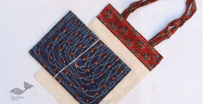 Getting carried away ~ Handmade Cotton Bag + Pothi Folder ~ 8