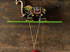 Handmade Wooden Toy - Elephant