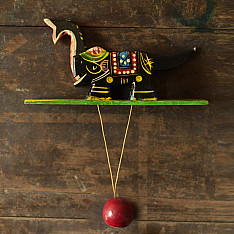 Handmade Wooden Toy - Elephant