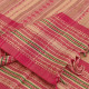 shop Begampuri Cotton Saree - Pink Woven Border