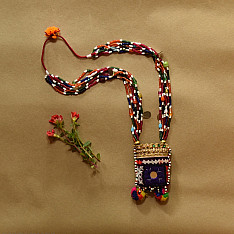 FolkLove | Handmade Tribal Embroidered Necklace