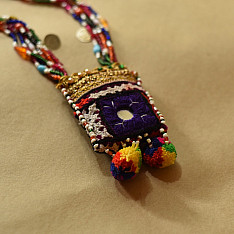 FolkLove | Handmade Tribal Embroidered Necklace