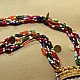  Handmade Tribal Embroidered Necklace
