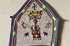 Prachin . प्राचीन | Old Wall Hanging Bead Work 