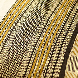 Indigenous Impressions ❣ Bagru Block Printed Cotton Saree - A