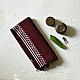 shop Begampuri Woven Border - Maroon Pure Cotton Saree