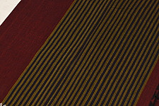 Sadaa . सदा ✡ Begampuri Woven Border - Maroon Pure Cotton Saree