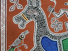 Mandana Art - Painting - Horse ( 11 x 14 inch)