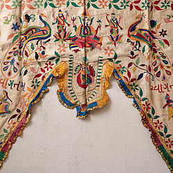 Treasure Trove ~ Rabari Embroidery - Kutchi Cotton Old Door Toran