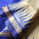 shop Handwoven Pure Tussar Silk Saree with ikat pallu