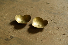 Ahar ✽ Brass Rose Shape Diya (Set of Two)