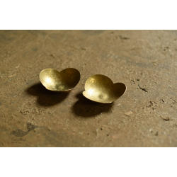 Ahar ✽ Brass Rose Shape Diya (Set of Two)