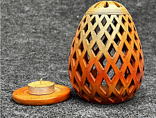 Terracotta Tales | Pottery Art ~ Egg T Light Holder (Two Options)